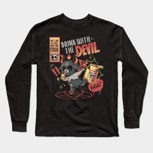 Drink with the devil Long Sleeve T-Shirt